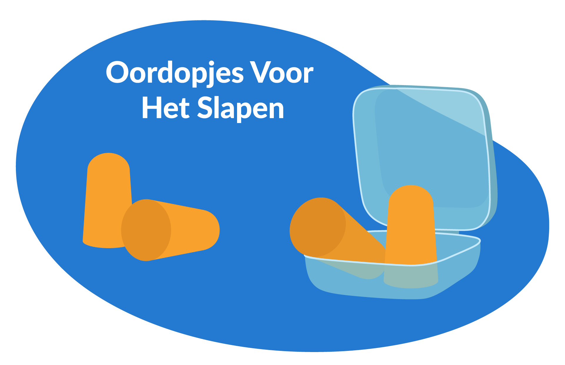 slaapoordoppen helpen om sneller in slaap te vallen